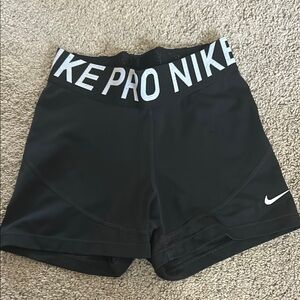 Nike Pro Black Athletic Shorts